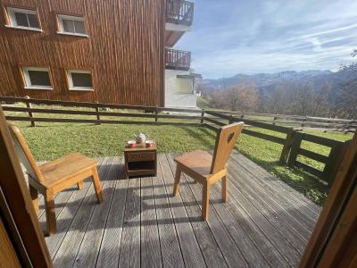 Vacaciones en montaña Apartamento cabina 3 piezas para 6 personas (101) - Résidence l'Olympic - Pra Loup - Terraza