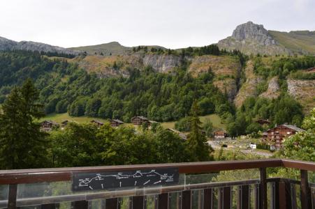 Vacaciones en montaña Apartamento 2 piezas para 5 personas (A-1L) - Résidence l'Orée des Pistes - Le Grand Bornand - Balcón