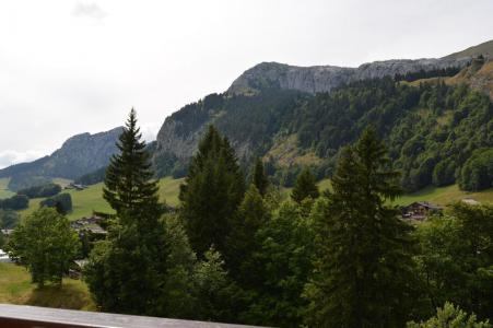 Vacaciones en montaña Apartamento 2 piezas para 5 personas (A-1L) - Résidence l'Orée des Pistes - Le Grand Bornand - Balcón