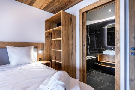 Urlaub in den Bergen 3-Zimmer-Holzhütte für 8 Personen (2) - Résidence l'Orée du Bois - La Rosière - Schlafzimmer