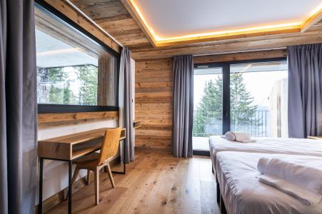 Holiday in mountain resort 4 room duplex apartment cabin 12 people (1) - Résidence l'Orée du Bois - La Rosière - Bedroom