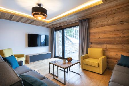 Vacaciones en montaña Apartamento 4 piezas cabina duplex para 12 personas (1) - Résidence l'Orée du Bois - La Rosière - TV