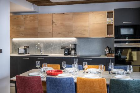 Vacanze in montagna Appartamento 3 stanze con cabina per 8 persone (2) - Résidence l'Orée du Bois - La Rosière - Cucina