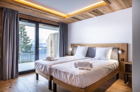 Vakantie in de bergen Appartement duplex 4 kabine kamers 12 personen (1) - Résidence l'Orée du Bois - La Rosière - Kamer