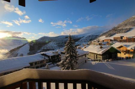 Urlaub in den Bergen 2-Zimmer-Appartment für 4 Personen (535) - Résidence l'Ours Blanc - Alpe d'Huez - Balkon