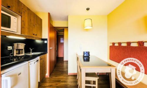 Soggiorno sugli sci Studio per 4 persone (Confort 23m²-3) - Résidence l'Ours Blanc - MH - Alpe d'Huez - Cucina