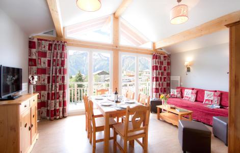 Urlaub in den Bergen Résidence l'Ours Blanc - Les 2 Alpes - Wohnzimmer
