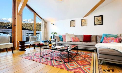 Skiverleih 6-Zimmer-Appartment für 10 Personen (163m²) - Résidence L'ourse Bleue - Courchevel - Draußen im Sommer