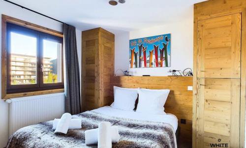 Rent in ski resort 3 room apartment 6 people (58m²) - Résidence L'ourse Bleue - Courchevel - Summer outside