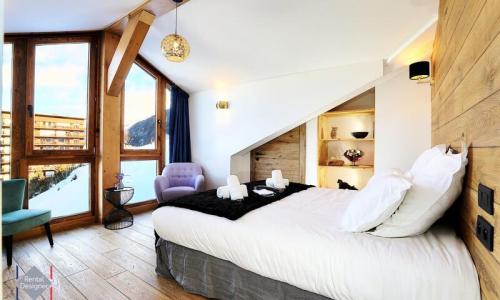 Holiday in mountain resort 6 room apartment 10 people (163m²) - Résidence L'ourse Bleue - Courchevel - Summer outside