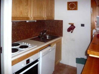 Holiday in mountain resort 2 room duplex apartment 8 people (251) - Résidence l'Oustal - Les Orres - Kitchenette