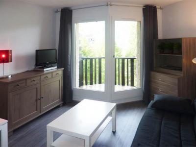 Urlaub in den Bergen Studio Schlafnische 4 Personen (247) - Résidence l'Oustal - Les Orres - Wohnzimmer