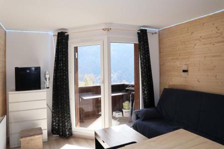Holiday in mountain resort Studio sleeping corner 4 people (255) - Résidence l'Oustal - Les Orres - Living room