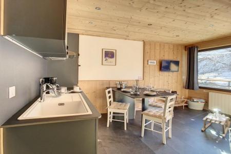 Vacaciones en montaña Apartamento 2 piezas para 4 personas (014) - Résidence la Biellaz - Les Menuires - Cocina