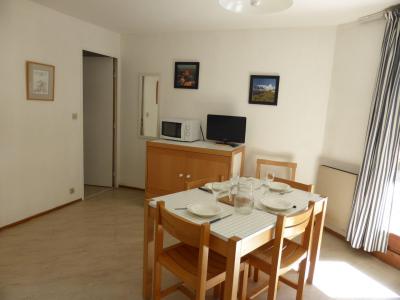 Vakantie in de bergen Appartement 2 kamers 4 personen (CT788) - Résidence la Borgia - Les Contamines-Montjoie - Woonkamer