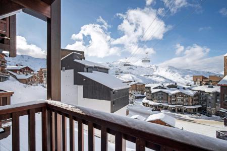 Vacaciones en montaña Apartamento 4 piezas para 6 personas - Résidence La Boucle - Val Thorens - Balcón