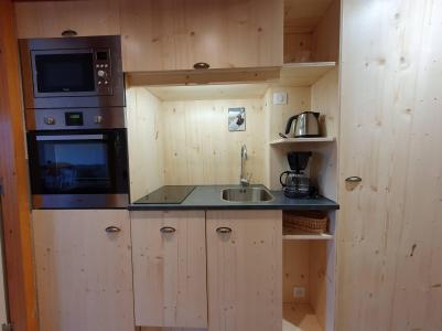 Vacaciones en montaña Estudio para 2 personas (001) - Résidence la Boussole - Montchavin La Plagne - Cocina