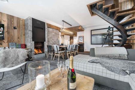 Vacaciones en montaña Apartamento dúplex 5 piezas 10 personas (8) - Résidence la Canadienne - Val d'Isère - Estancia