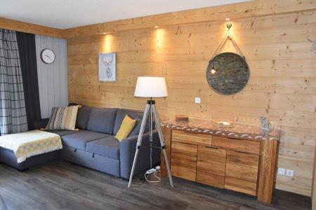 Vakantie in de bergen Appartement 2 kamers 8 personen (B374) - Résidence la Chamoisière - Montgenèvre - Woonkamer