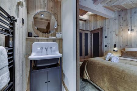 Vacanze in montagna Appartamento 4 stanze con mezzanino per 6 persone (302) - Résidence la Charpenterie - La Rosière - Camera