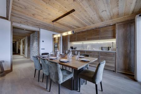 Vacances en montagne Appartement 4 pièces 8 personnes (202) - Résidence la Charpenterie - La Rosière - Coin repas
