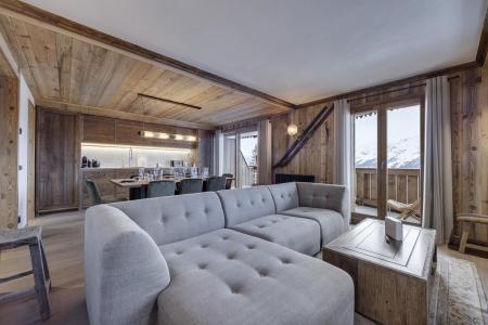 Vacances en montagne Appartement 4 pièces 8 personnes (202) - Résidence la Charpenterie - La Rosière - Séjour
