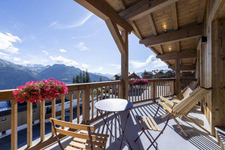 Urlaub in den Bergen Wohnung 4 Mezzanine Zimmer 6 Leute (302) - Résidence la Charpenterie - La Rosière - Balkon