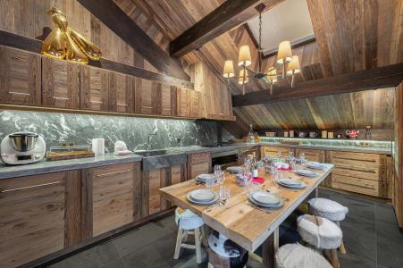 Vacanze in montagna Appartamento su due piani 6 stanze per 9 persone - Résidence la Chaumière - Méribel - Cucina