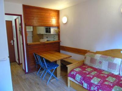 Vakantie in de bergen Studio cabine 4 personen (26) - Résidence la Chaviere - Valfréjus - Woonkamer