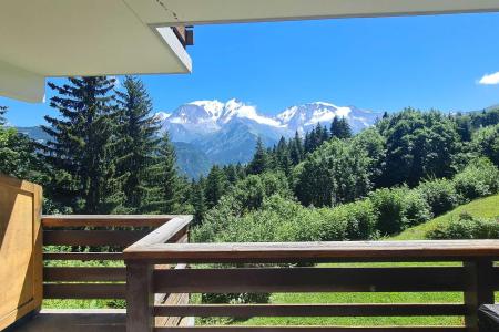 Vacances en montagne Studio 2 personnes - Résidence La Christaz - Saint Gervais - Balcon
