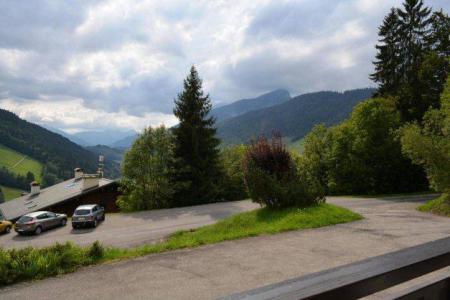 Urlaub in den Bergen Studio Schlafnische 4 Personen (02) - Résidence la Clairière - Le Grand Bornand - Balkon