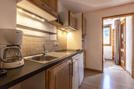 Vacaciones en montaña Apartamento cabina para 5 personas (039) - Résidence la Clé - Montchavin La Plagne - Cocina abierta