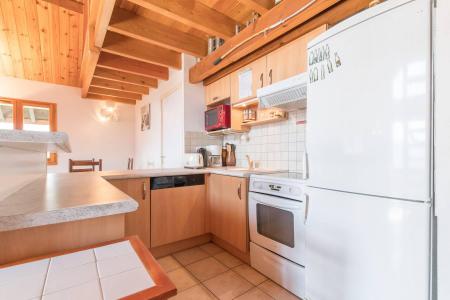 Wakacje w górach Apartament 4 pokojowy z antresolą 12 osób - Résidence la Clé des Champs - Serre Chevalier - Aneks kuchenny