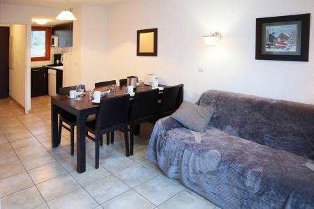 Holiday in mountain resort 3 room duplex apartment 6 people (1005) - Résidence la Combe d'Or - Les Orres - Living room