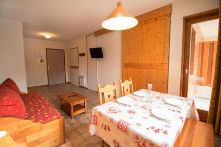 Vakantie in de bergen Appartement 2 kamers 4 personen (318) - Résidence la Combe II - Aussois - Woonkamer