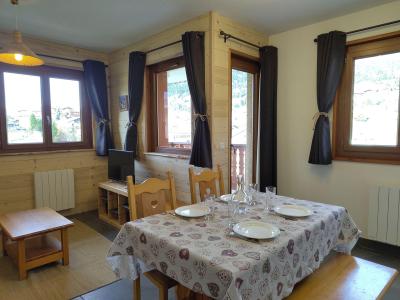 Vakantie in de bergen Appartement 2 kamers 4 personen (324) - Résidence la Combe II - Aussois - Woonkamer