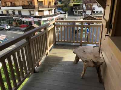 Urlaub in den Bergen 2-Zimmer-Holzhütte für 6 Personen (798) - Résidence la Cressoua - Les Contamines-Montjoie - Balkon