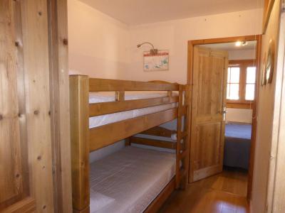 Urlaub in den Bergen 2-Zimmer-Holzhütte für 6 Personen (798) - Résidence la Cressoua - Les Contamines-Montjoie - Stockbetten