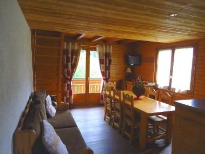 Holiday in mountain resort 4 room duplex apartment cabin 6 people (1652) - Résidence la Duche - Le Grand Bornand - Dining area