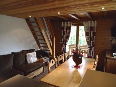 Holiday in mountain resort 4 room duplex apartment cabin 6 people (1652) - Résidence la Duche - Le Grand Bornand - Living room