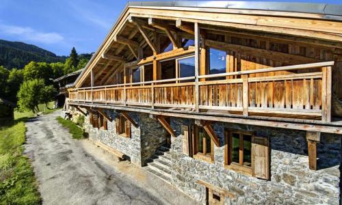 Аренда на лыжном курорте Résidence La Ferme De Marie - Morzine - летом под открытым небом