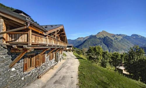 Аренда на лыжном курорте Résidence La Ferme De Marie - Morzine - летом под открытым небом