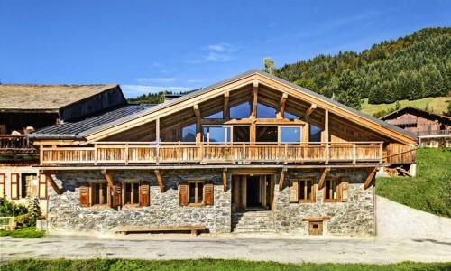 Аренда на лыжном курорте Résidence La Ferme De Marie - Morzine - летом под открытым небом