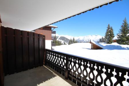 Vacances en montagne Appartement 3 pièces cabine 2-4 personnes (04) - Résidence la Forêt des Rennes 1 C - Les Saisies - Terrasse