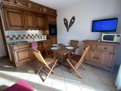 Wakacje w górach Apartament 2 pokojowy z alkową 6 osób (005) - Résidence La Gelinotte - Praz sur Arly - Jadalnia