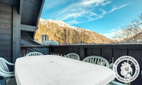 Rent in ski resort 4 room apartment 8 people (Sélection 55m²-4) - Résidence la Ginabelle - MH - Chamonix - Summer outside