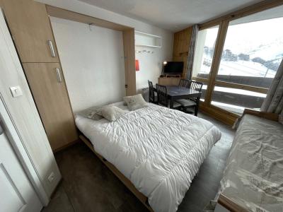Holiday in mountain resort Studio sleeping corner 3 people (608) - Résidence la Grande Masse - Les Menuires - Bedroom