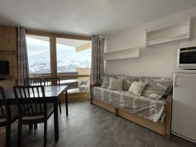 Holiday in mountain resort Studio sleeping corner 3 people (608) - Résidence la Grande Masse - Les Menuires - Living room