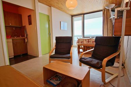 Vakantie in de bergen Appartement 2 kamers 6 personen (074) - Résidence la Lauzière - Chamrousse - Woonkamer