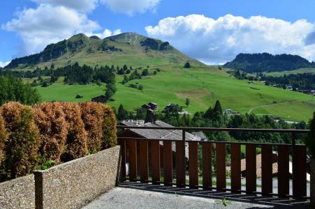 Vacances en montagne Studio cabine 6 personnes (4) - Résidence la Loria - Le Grand Bornand - Terrasse